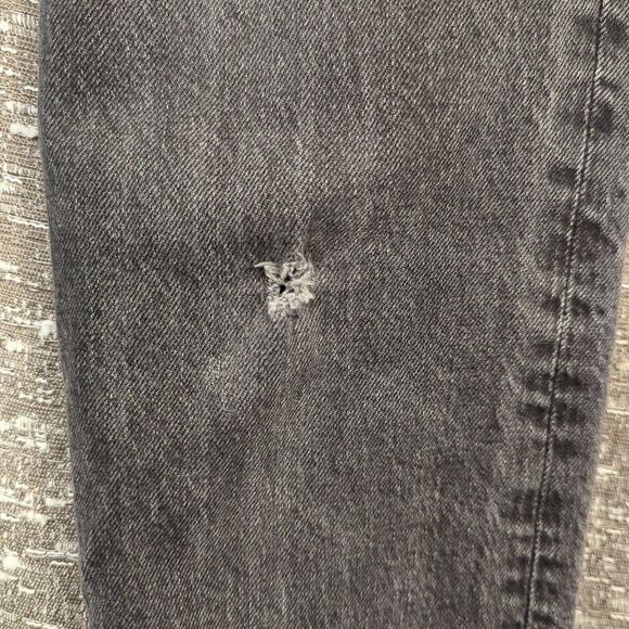 Mango MNG Black Wash Denim Jeans 5 Button Fly Women's 4 - Picture 5 of 12